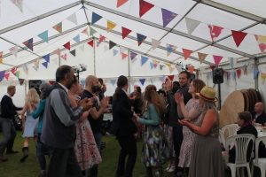live Irish band at wedding in Wales